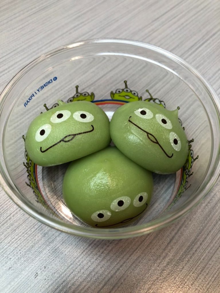 グリーンまん上から写真