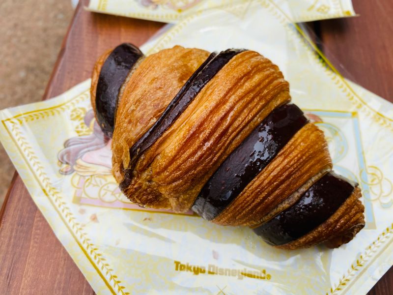 チョコクロワッサン写真