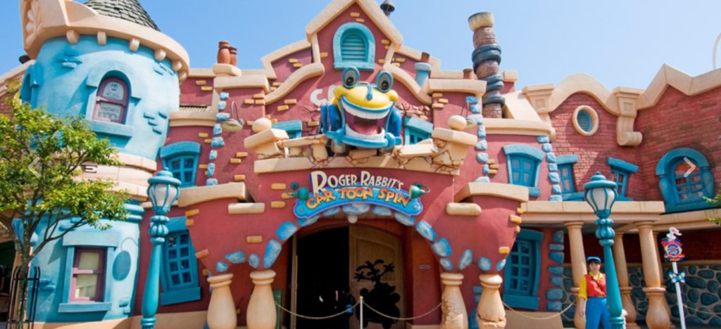 ロジャーラビットのカートゥーンスピン写真