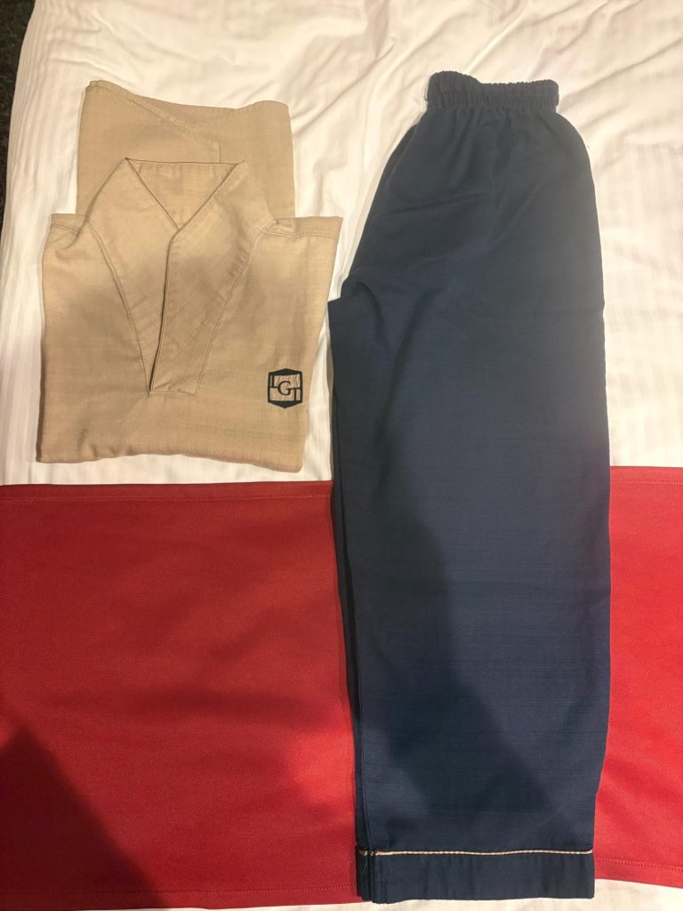 ラジェントホテルパジャマ3